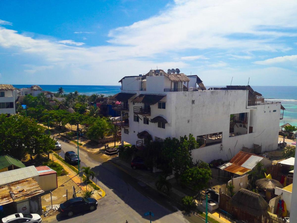 Apartments 40 Canones Mahahual Bagian luar foto