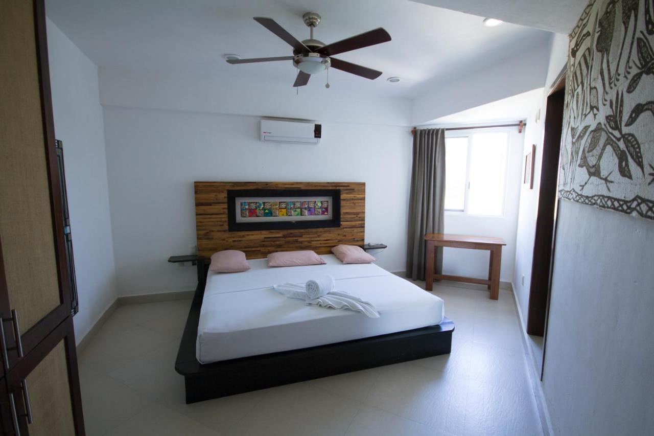 Apartments 40 Canones Mahahual Bagian luar foto